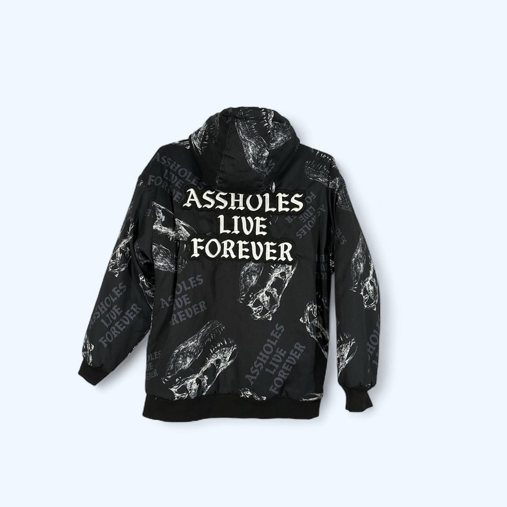 ASSHOLES‎ LIVE FOREVER JACKET SMALL